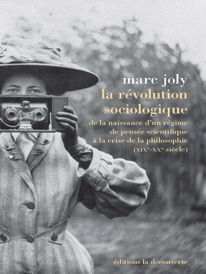 cover image of La révolution sociologique